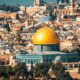 The golden Dome of the Rock in the old city of Jerusalem, Israel