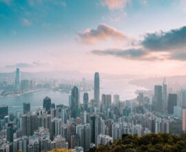 bird's-eye view photography of city buildings