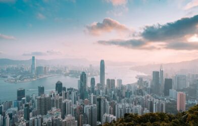 bird's-eye view photography of city buildings