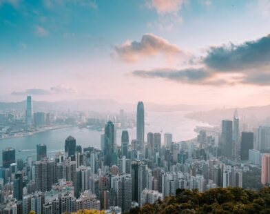 bird's-eye view photography of city buildings