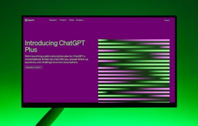 a computer screen with a green background