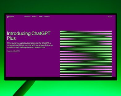 a computer screen with a green background