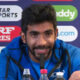 Jasprit Bumrah bowling during a cricket match