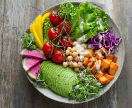 bowl of vegetable salads
