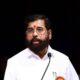 नाशिक येथे दुष्काळ निवारण आढावा बैठक घेत असलेले उपमुख्यमंत्री एकनाथ शिंदे व अधिकारी