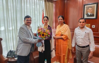 सुरीनामच्या राजदूत हनीषा जयराम आणि महाराष्ट्र विधिमंडळाचे अधिकारी