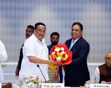 नई दिल्ली में आयोजित उच्चस्तरीय बैठक का एक दृश्य