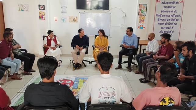 उत्तराखंड के रायवाला स्थित सरकारी नशामुक्ति केंद्र का एक दृश्य