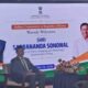 दक्षिण कोरिया में जहाज निर्माण और समुद्री उद्योग से जुड़ा एक दृश्य