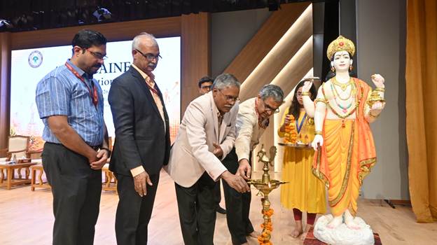 चिकित्सा अनुसंधान और आधुनिक प्रयोगशाला का एक दृश्य