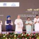 यमुना पुनरुद्धार और जल परियोजना का एक दृश्य
