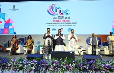 भारत में आयोजित एक सम्मेलन हॉल का सामान्य दृश्य