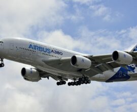 Airbus A380 airplane