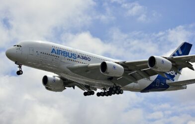Airbus A380 airplane