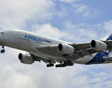 Airbus A380 airplane