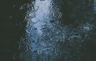 photo of body of water and droplets
